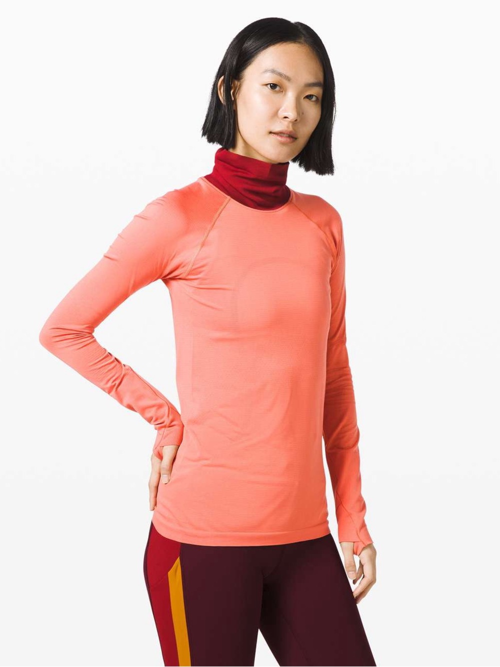 Lululemon Break New Ground Swiftly *lululemon x Roksanda Rustic Coral / Caliente